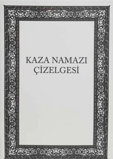 Kaza Namazı Çizelgesi 5 Yıllık