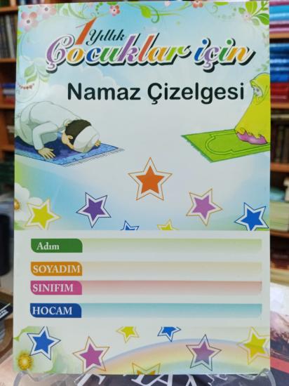 ÇOCUKLAR İÇİN BİR YILLIK NAMAZ ÇİZELGESİ